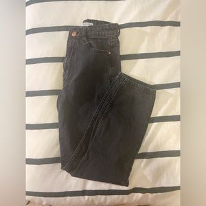 zara straight leg jeans